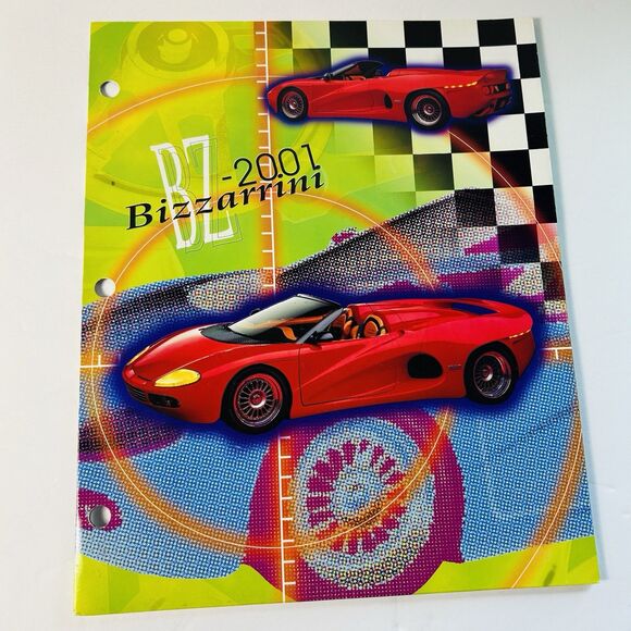 1999 Raymond Geddes Motor Madness Lot 3 Folders Callaway CA Special Bizzarrini - Picture 8 of 10